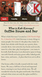 Mobile Screenshot of kafekerouac.com